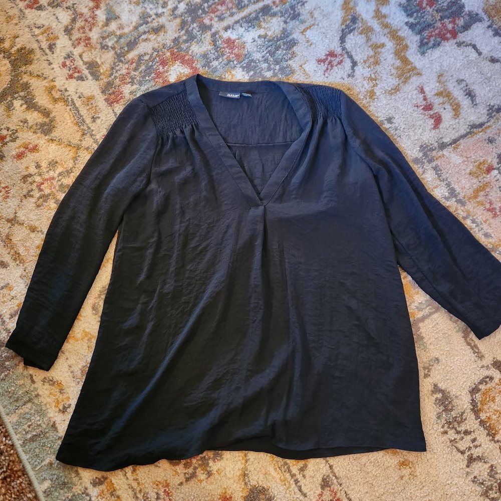a.n.a. | black blouse | size s